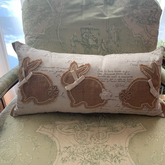Pier 1 Easter Accent Pillow - Picture 1 of 6